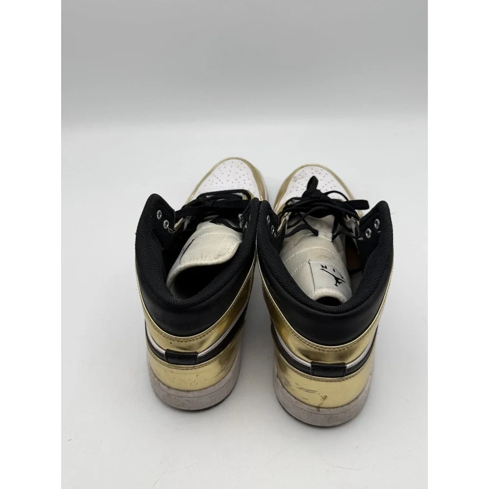 Jordan Air Jordan 1 Mid Metallic Gold DC1419-700 Mens Size 13 No Box